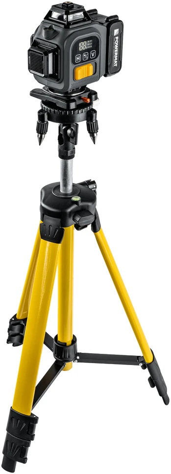 Powermat Lazerinis kryžminis nivelyras PM-PLK-4DM3