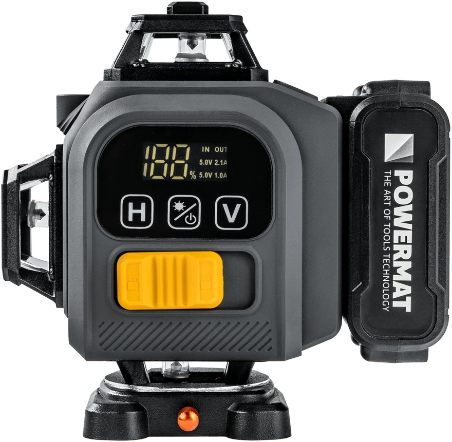 Powermat Lazerinis kryžminis nivelyras PM-PLK-4DM3