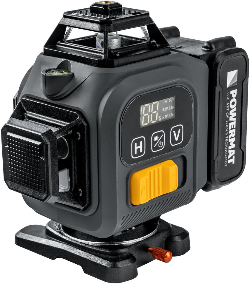 Powermat Lazerinis kryžminis nivelyras PM-PLK-4DM3