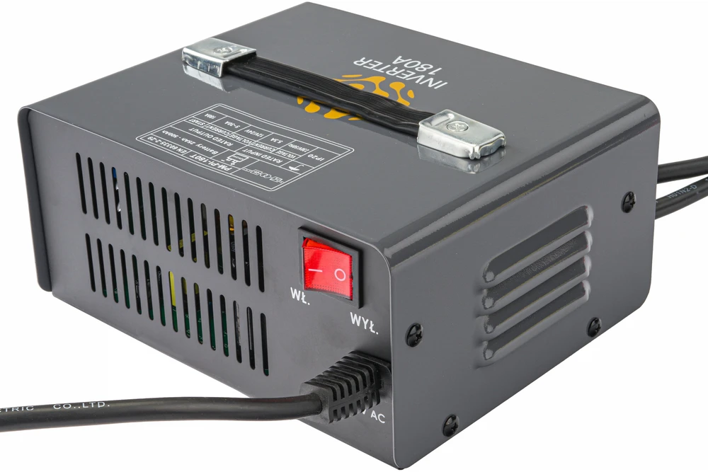 Powermat Inverterinis akumuliatoriaus įkroviklis su paleidimo funkcija 180A 12/24 V įkroviklis 30A PM-PI-180T