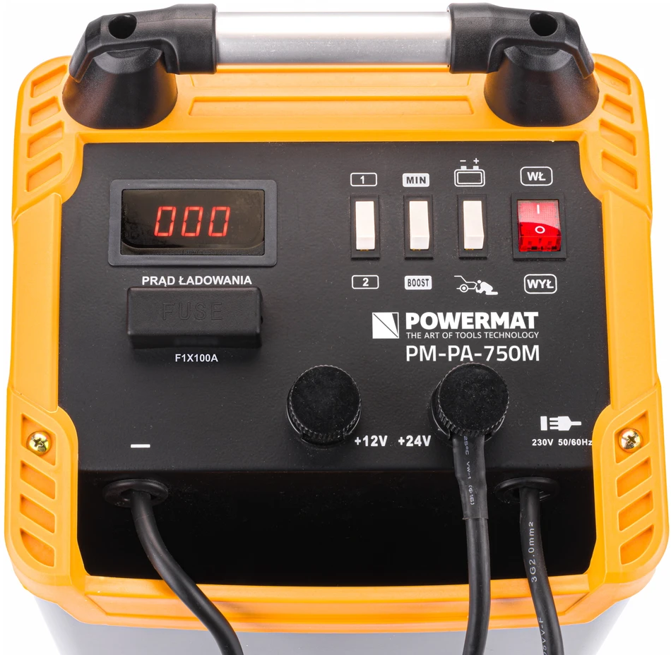 Powermat Prostownik AKUMULATOROWY Z Rozruchem 700A 12/24V PM-PA-750M
