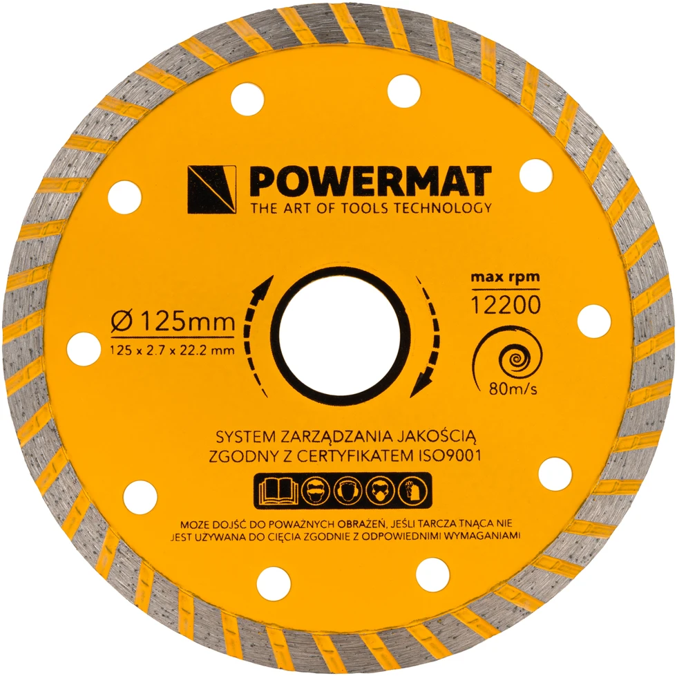 Diskinis plytelių pjūklas PowerMat PM1416, 1400W