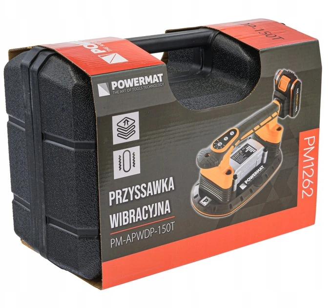 Vibracinis plytelių klojimo įrankis akumuliatorinis 21V. Powermat