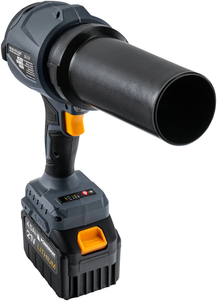 Powermat Akumuliatorinė pūstuvė PM-DA-21V-4.5AT