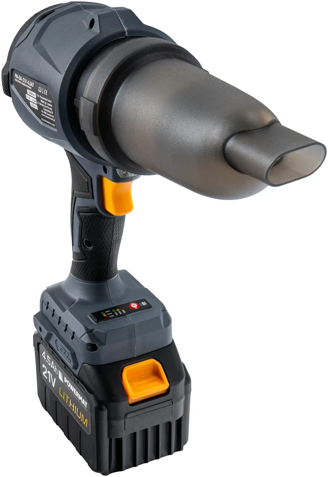 Powermat Akumuliatorinė pūstuvė PM-DA-21V-4.5AT