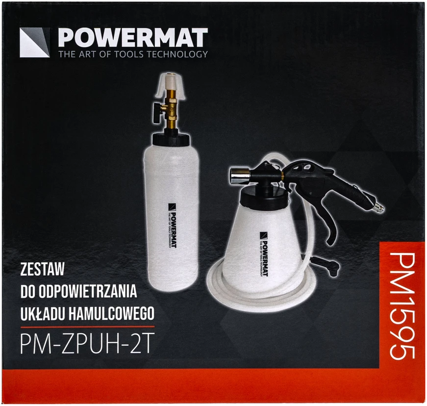 Powermat STABDŽIŲ NUORINIMO IR STABDŽIŲ SKYSČIO KEITIMO RINKINYS PM-ZPUH-2T