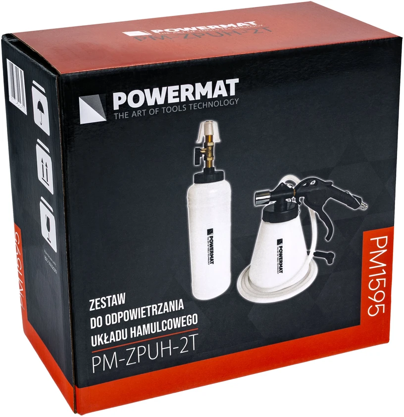 Powermat STABDŽIŲ NUORINIMO IR STABDŽIŲ SKYSČIO KEITIMO RINKINYS PM-ZPUH-2T