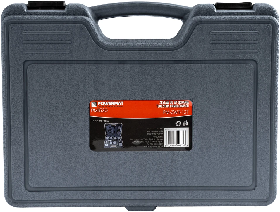 Powermat STABDŽIŲ SUPPORTŲ IŠSPAUDIMO RINKINYS 12 vnt. PM-ZWT-12T