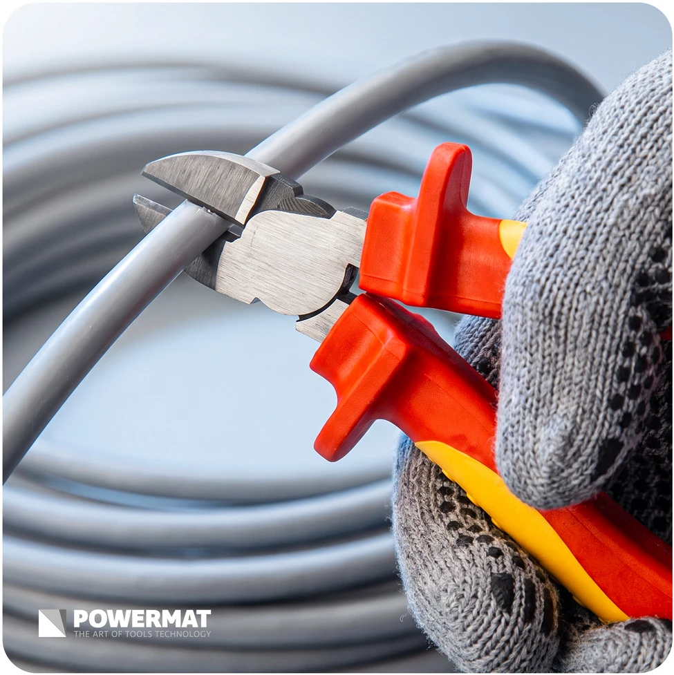 Powermat įrankių rinkinys IZOLOWANYCH DLA ELEKTRYKA 1000V 8el. (DĖKLAS) PM-ZW-8ZI