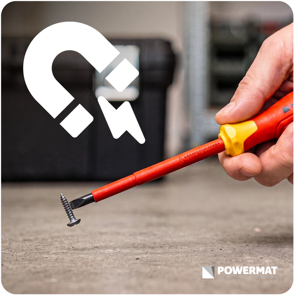 Powermat įrankių rinkinys IZOLOWANYCH DLA ELEKTRYKA 1000V 8el. (DĖKLAS) PM-ZW-8ZI