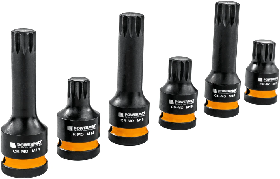 Powermat Smūginių antgalių rinkinys PM-ZNU-1418T