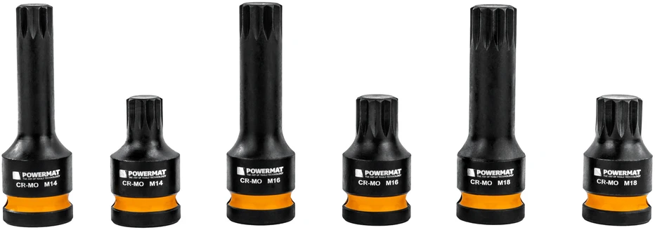 Powermat Smūginių antgalių rinkinys PM-ZNU-1418T