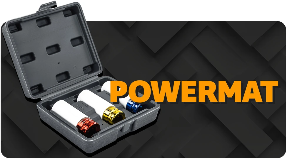 Powermat Smūginių antgalių rinkinys PM-ZNU-1721T