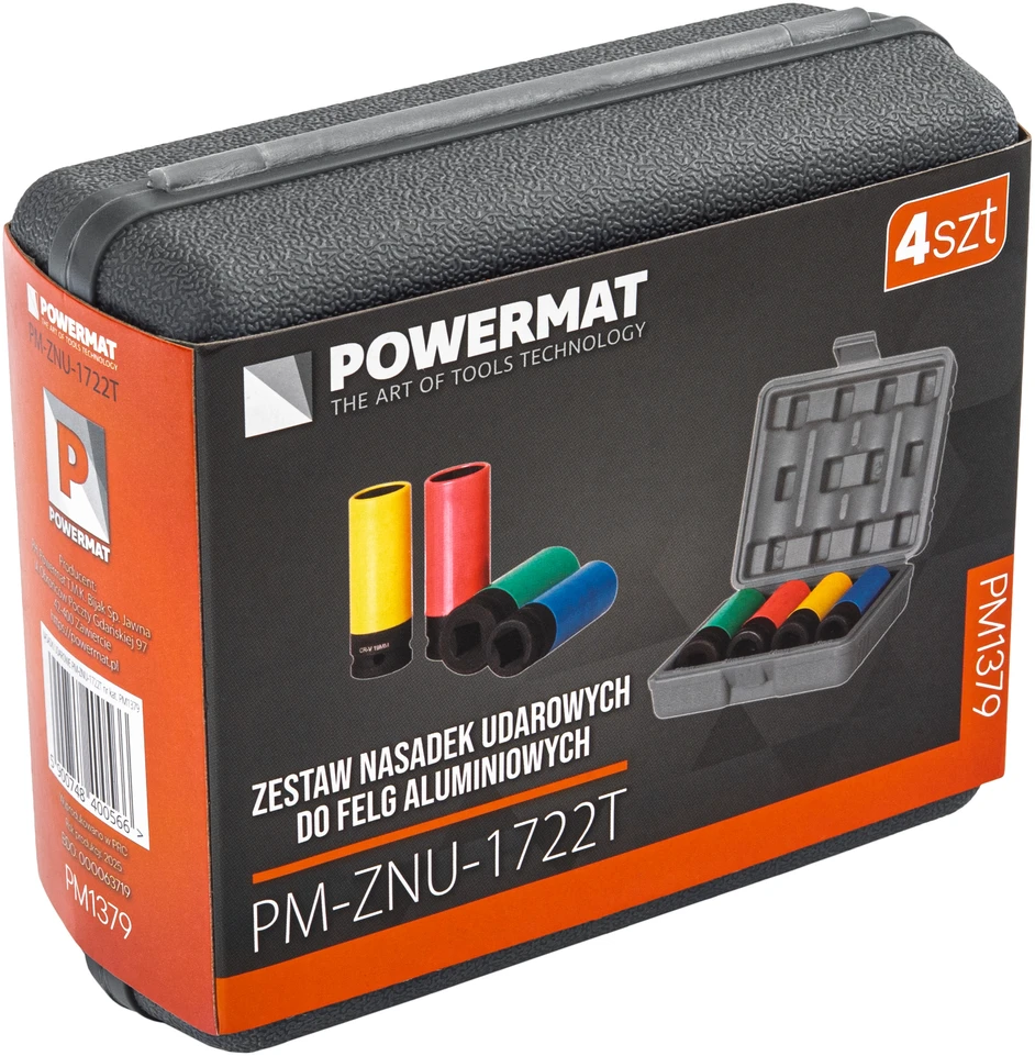 Powermat Smūginių antgalių rinkinys PM-ZNU-1722T
