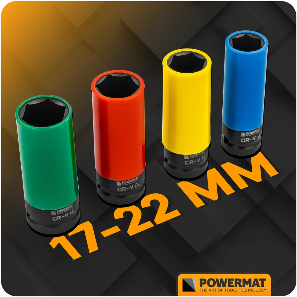 Powermat Smūginių antgalių rinkinys PM-ZNU-1722T