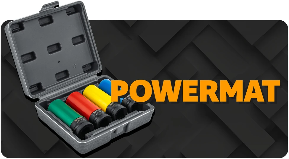 Powermat Smūginių antgalių rinkinys PM-ZNU-1722T