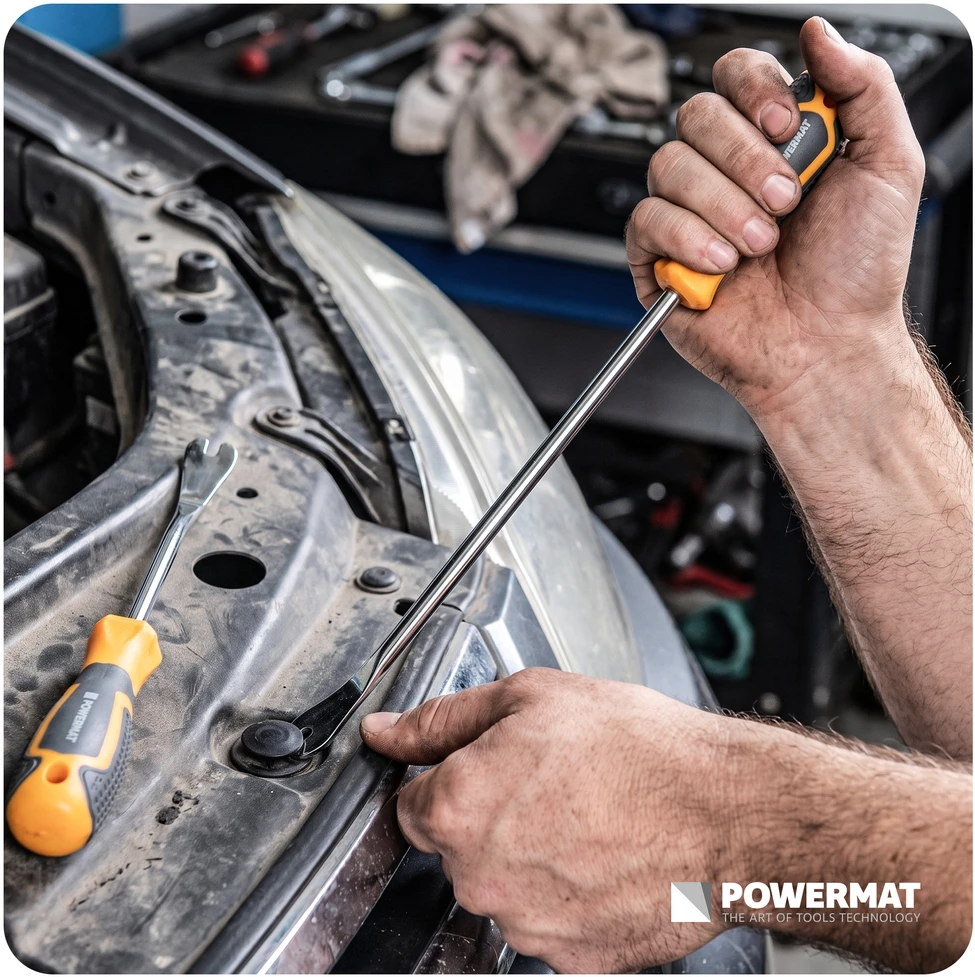 Powermat APMUŠALŲ NUĖMIMO ĮRANKIŲ RINKINYS LENTELIŲ IR SEGTUKŲ IŠĖMIMUI 6 vnt. PM-ZSTS-6ZN