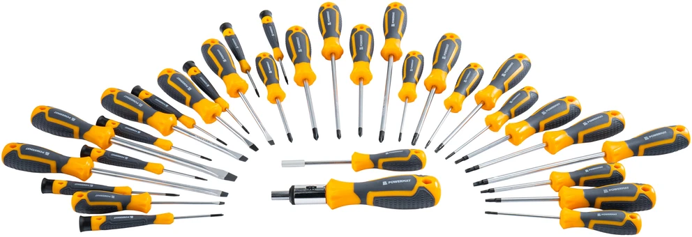 Powermat Atsuktuvų rinkinys 132 vnt. (stovas) PM-ZW-132ZN
