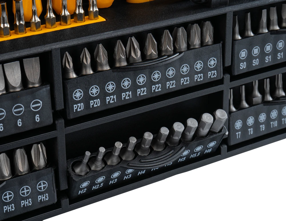 Powermat Atsuktuvų rinkinys 132 vnt. (stovas) PM-ZW-132ZN