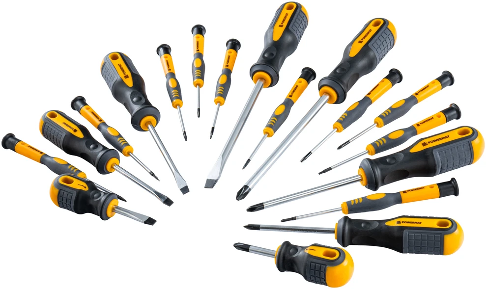 Powermat Atsuktuvų rinkinys 18 vnt. (stovas) PM-ZW-18ZN
