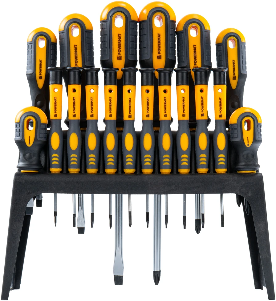 Powermat Atsuktuvų rinkinys 18 vnt. (stovas) PM-ZW-18ZN