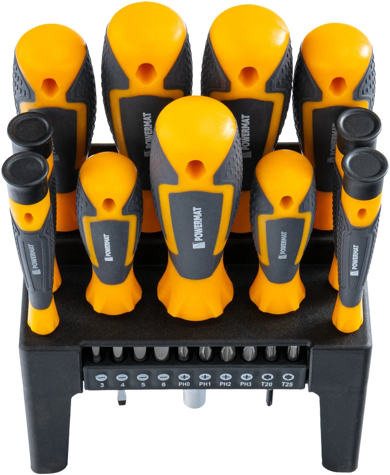 Powermat Atsuktuvų rinkinys 21 vnt. (stovas) PM-ZW-21ZN