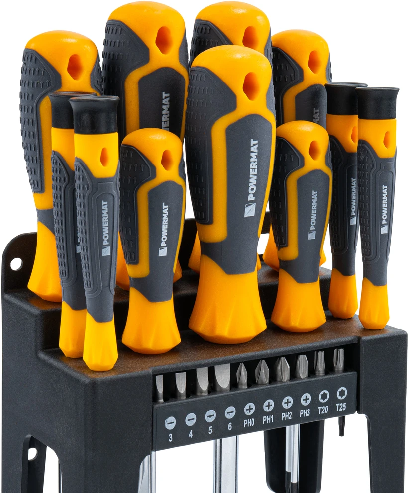 Powermat Atsuktuvų rinkinys 21 vnt. (stovas) PM-ZW-21ZN