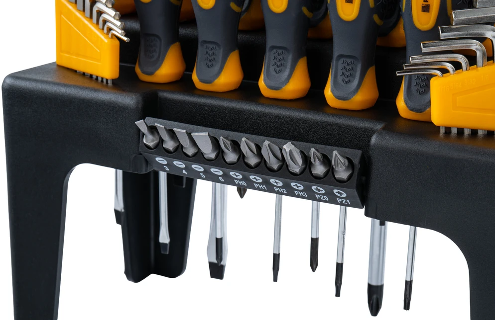 Powermat Atsuktuvų rinkinys 44 vnt. (stovas) PM-ZW-44ZN