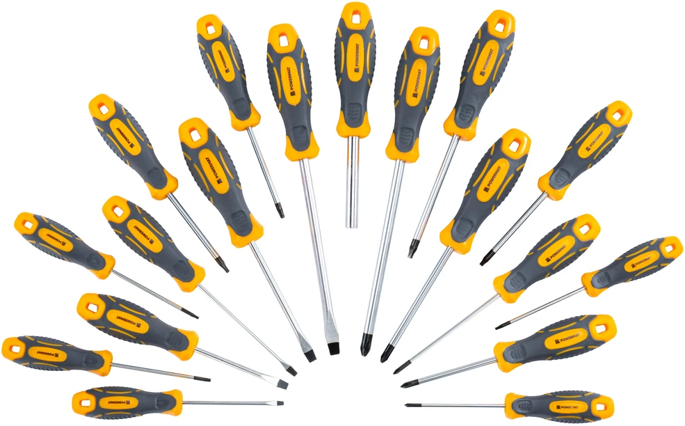 Powermat Atsuktuvų rinkinys 44 vnt. (stovas) PM-ZW-44ZN