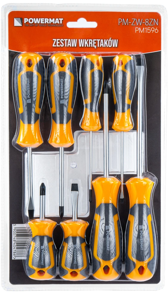 Powermat Atsuktuvų rinkinys 8 vnt. PM-ZW-8ZN