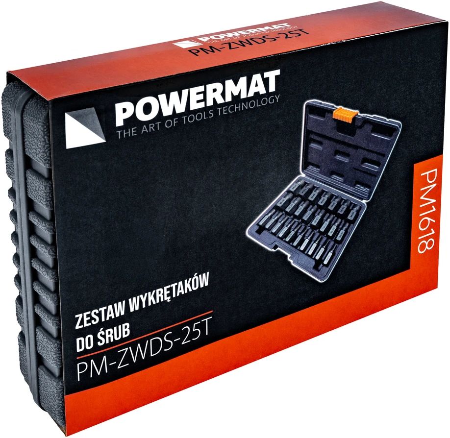 Powermat Atsuktuvų rinkinys PM-ZWDS-25T