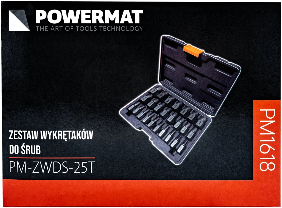 Powermat Atsuktuvų rinkinys PM-ZWDS-25T
