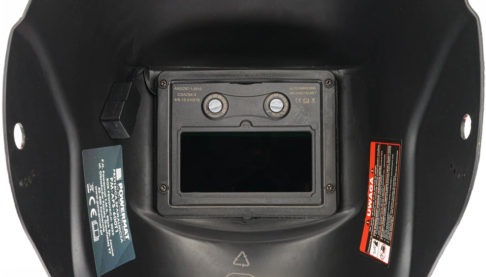 Powermat SAVITAMSĖ SUVIRINIMO KAUKĖ ŠALMAS AUTOMATINIS LCD FILTRAS PM-APS-600T1