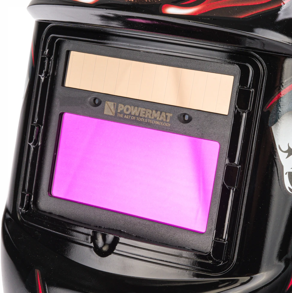 Powermat SAVAIME TAMSĖJANTIS SUVIRINIMO ŠALMAS SU AUTOMATINIU LCD FILTRU PM-APS-600T2