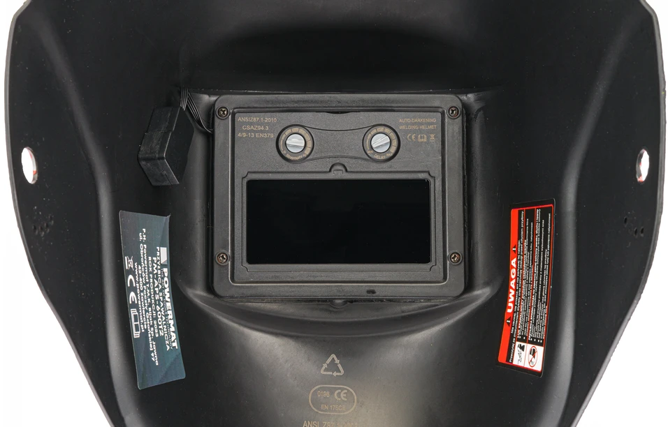 Powermat SAVAIME TAMSĖJANTIS SUVIRINIMO ŠALMAS SU AUTOMATINIU LCD FILTRU PM-APS-600T2