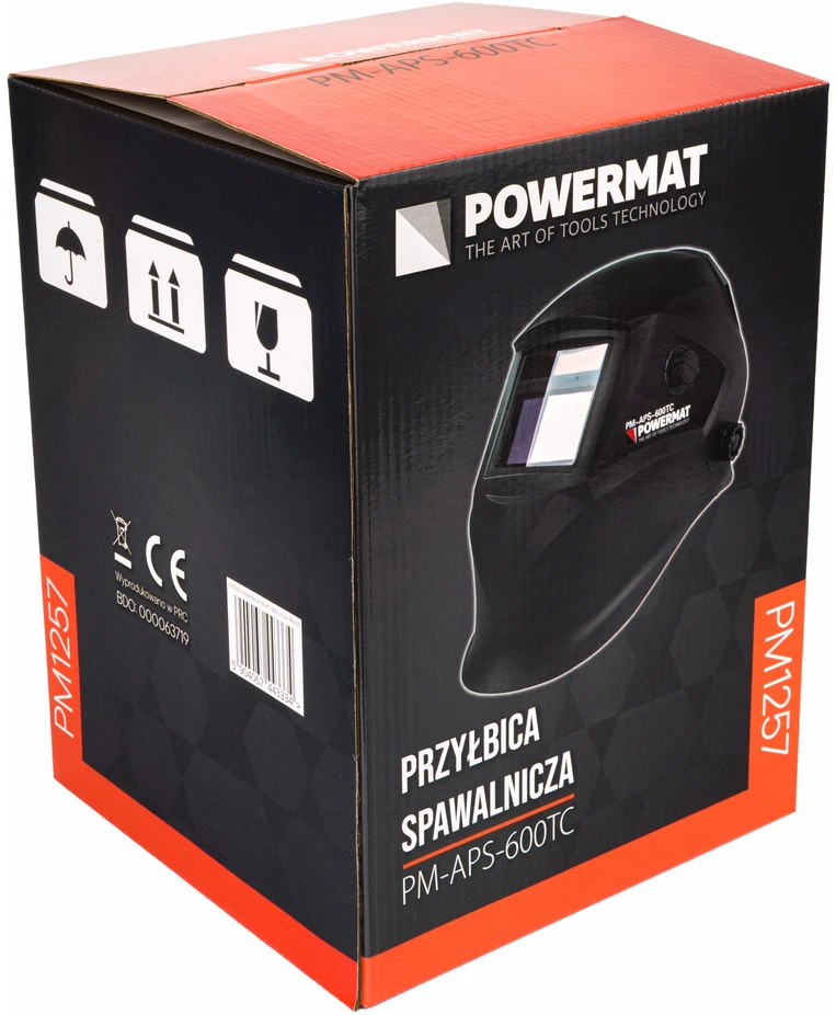 Powermat Suvirintojo skydelis automatinis 600TC