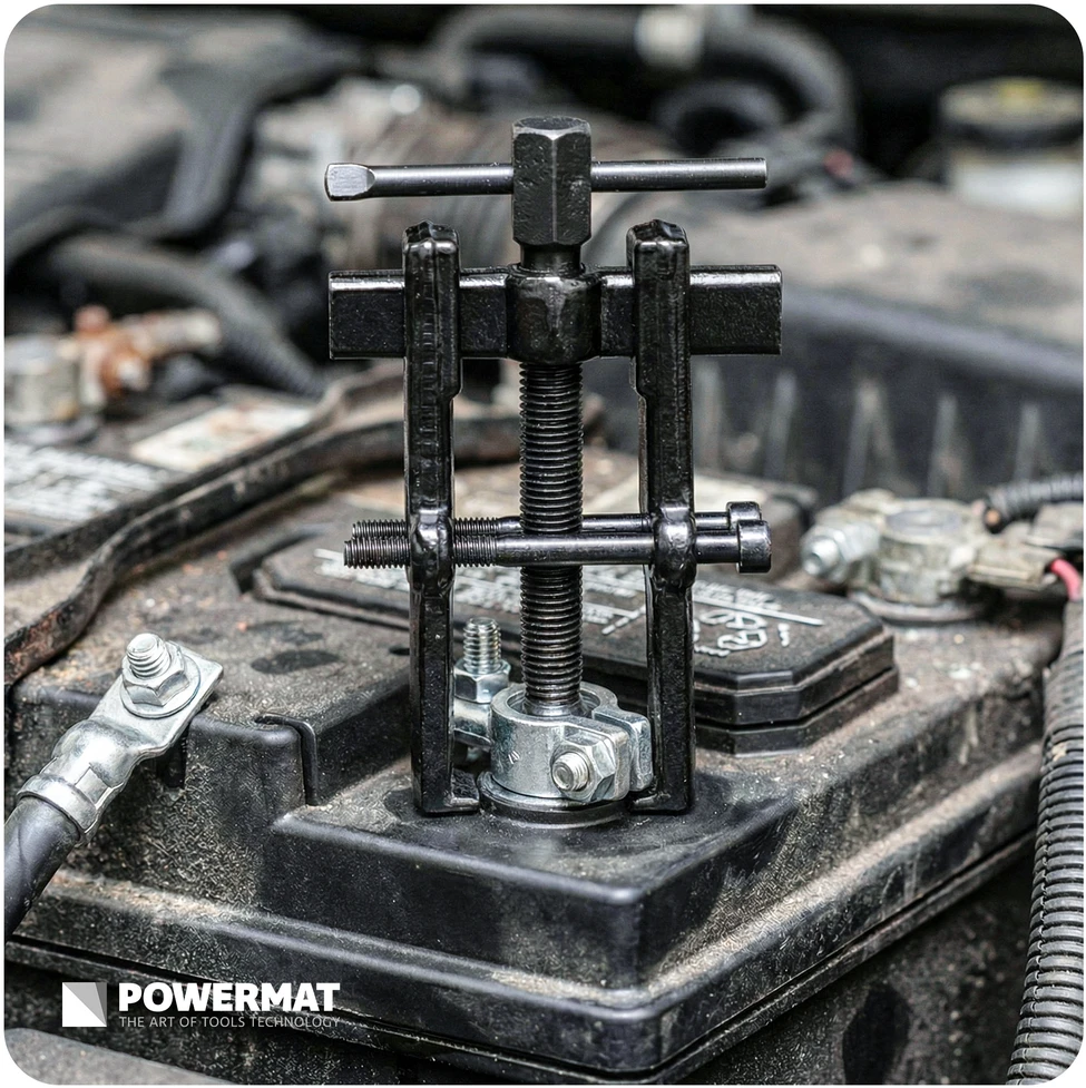 Powermat UNIVERSALUS DVIEJŲ PEČIŲ IŠTRAUKĖJAS VALYTYMO ŠEPETĖLIAMS / GUOLIAMS 38-65mm PM-SRW-65T