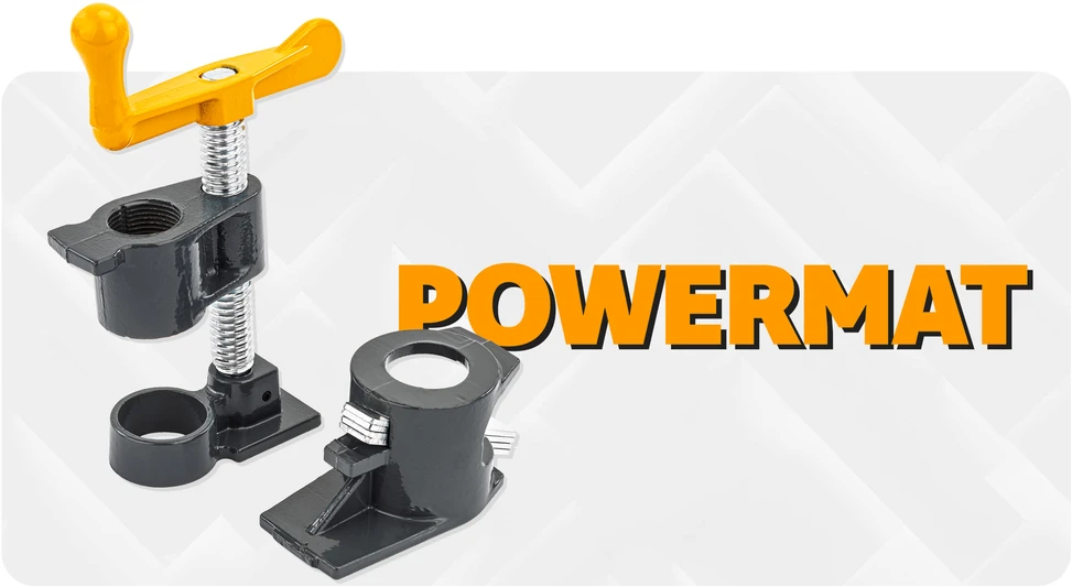 Powermat Vamzdinis dailidės spaustuvas PM-SSR-50TN (rinkinys 4 vnt.)