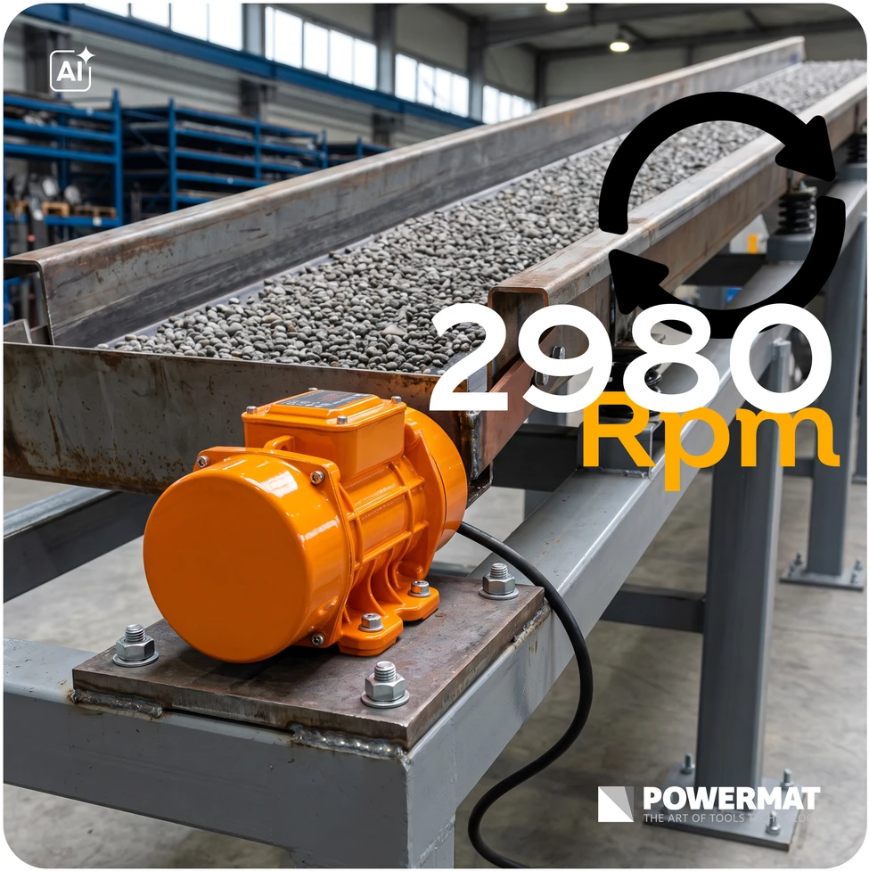 Powermat VIBRACINIS VARIKLIS 230V 200W PM-SELW-200T