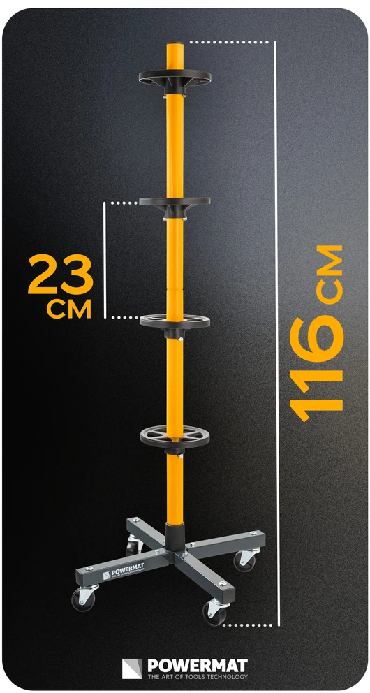 Powermat Ratų stovas PM-MSNK-235T