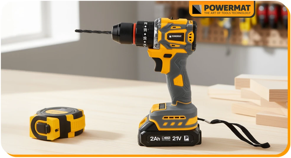 Powermat Akumuliatorinis atsuktuvas PM-WA-21V-2M