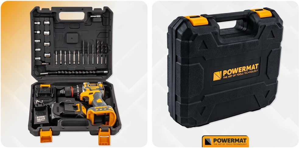 Powermat Akumuliatorinis atsuktuvas PM-WA-21V-2M