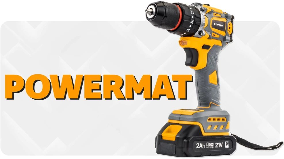 Powermat Akumuliatorinis atsuktuvas PM-WA-21V-2M