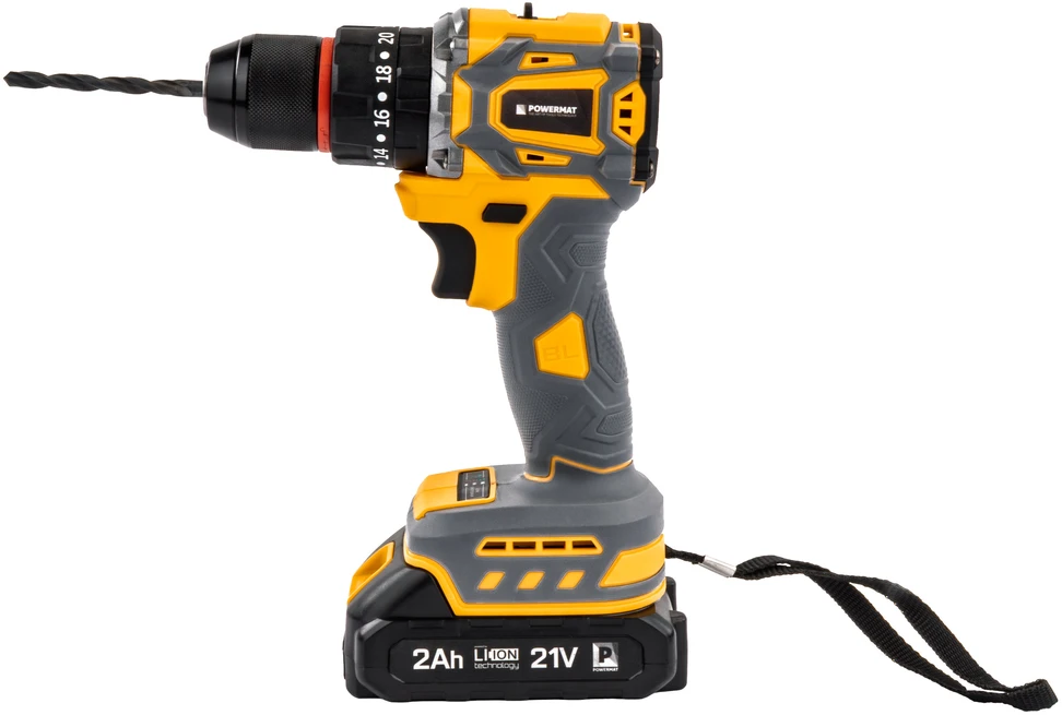 Powermat Akumuliatorinis atsuktuvas PM-WA-21V-2M