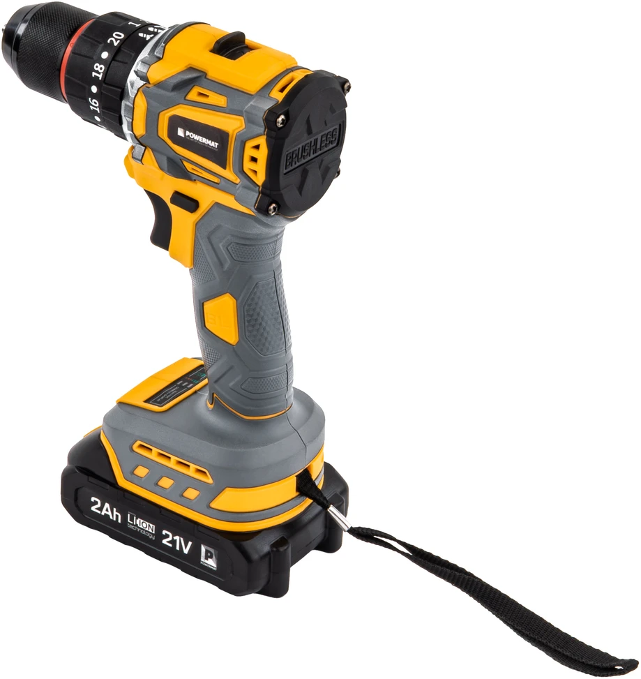 Powermat Akumuliatorinis atsuktuvas PM-WA-21V-2M