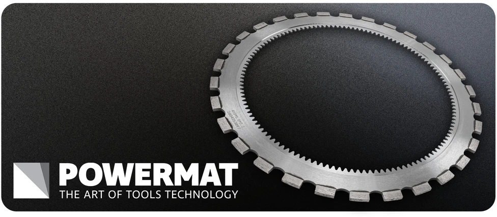 Powermat Deimantinis žiedinis diskas 410 mm PM-TPDB-410M