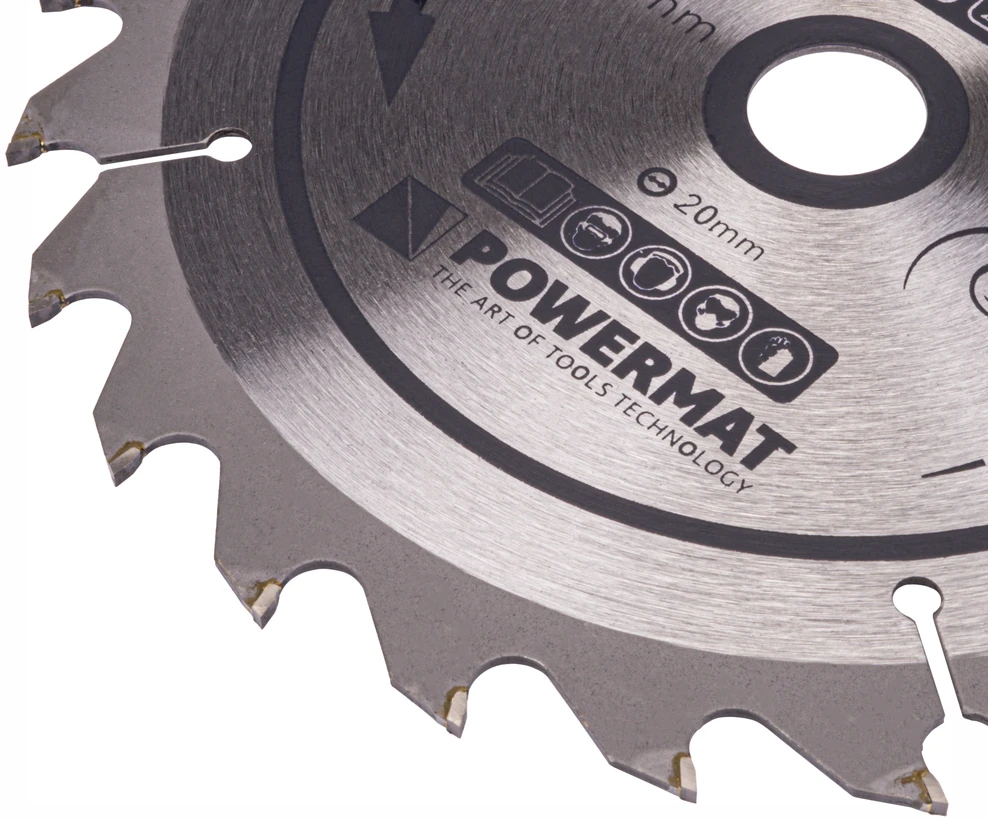 Powermat Disko pjūklas medienai 185x20 24z TDD-185x20x24Z