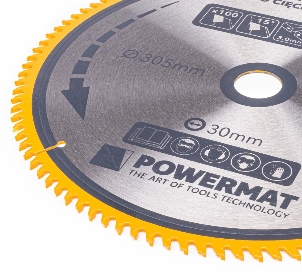 Powermat Deimantinė diskinė plytelė medienai 305x30 100z TDD-305x30x100Z