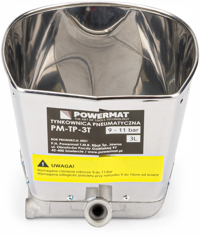 Powermat Tynkownica pneumatyczna do ścian PM-TP-3T