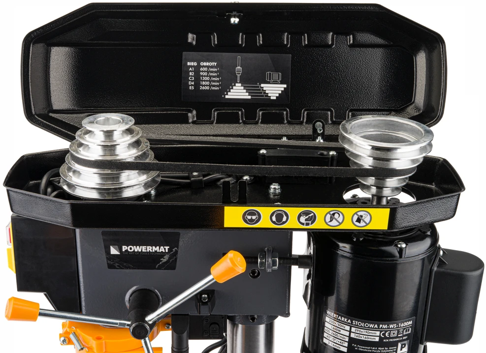 Powermat WIERTARKA STOŁOWA PM-WS-1600M